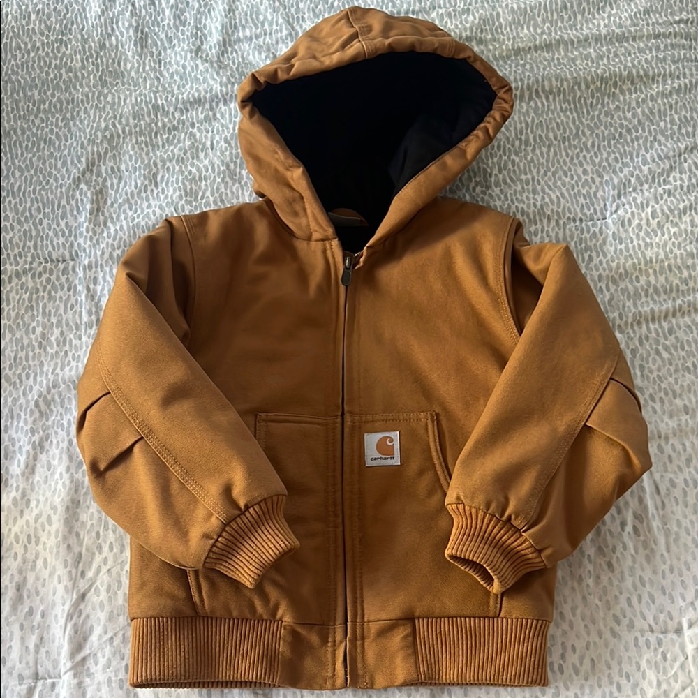 Kids Brown Carhartt Jacket